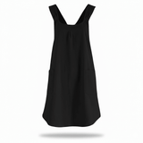 Schürzenkleid mit Kreuzrücken für Küche und Garten