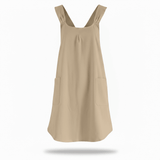 Schürzenkleid mit Kreuzrücken für Küche und Garten