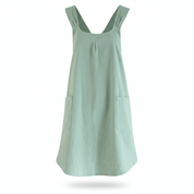 Schürzenkleid mit Kreuzrücken für Küche und Garten - Aprons - Mintgrün - Voldeva