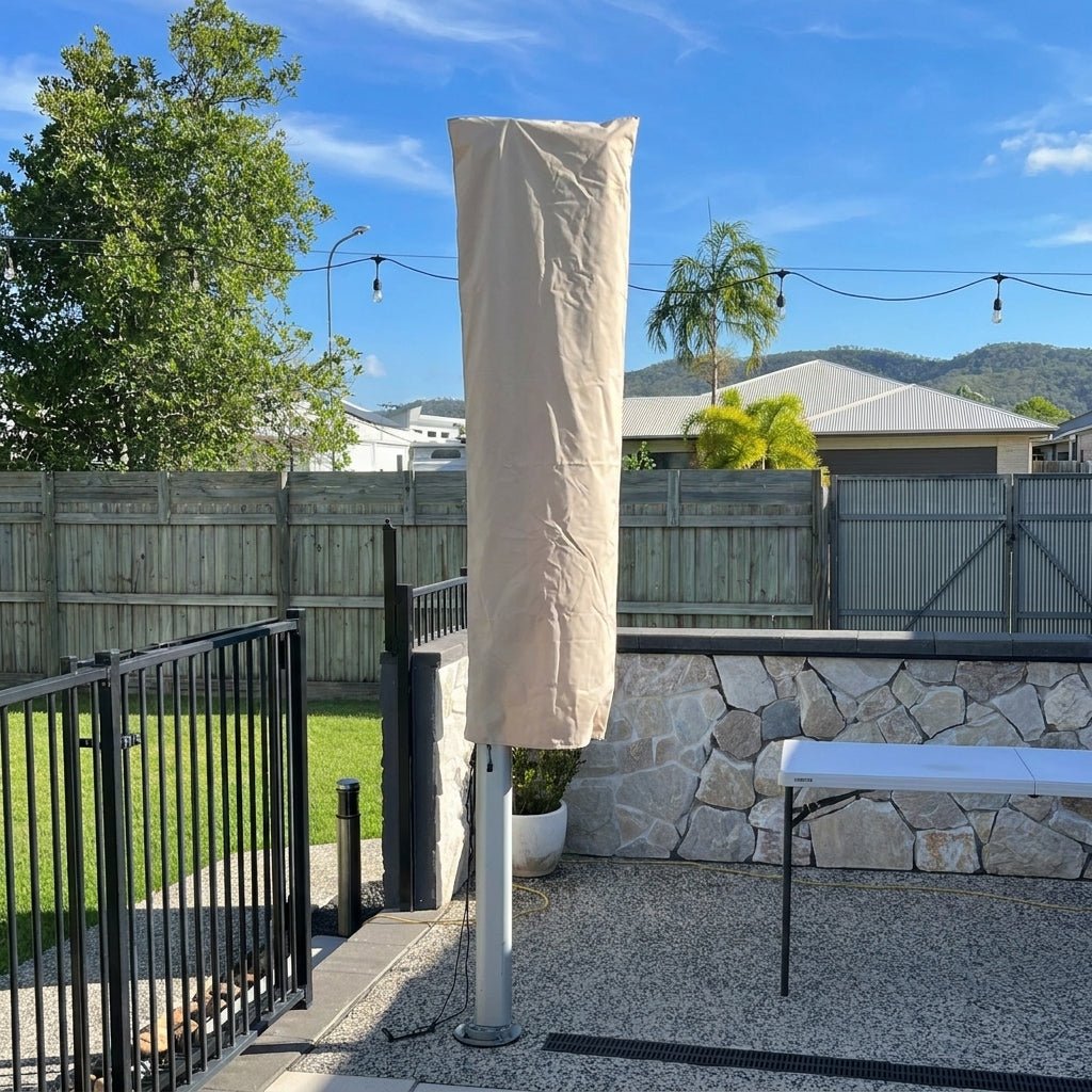 Schutzhülle für Outdoor - Sonnenschirme mit Reißverschluss - Schutzhülle - Voldeva