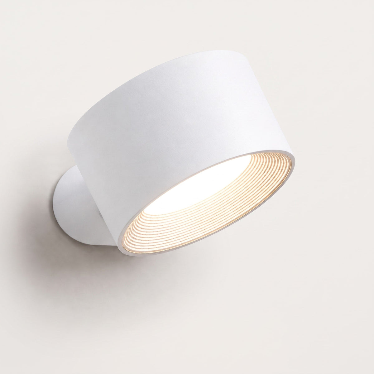 Selbstklebende Wandleuchte mit magnetischer 360-Grad-Drehung - Wall Light Fixtures - Weiß - Voldeva