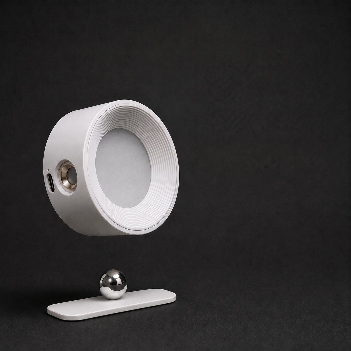Selbstklebende Wandleuchte mit magnetischer 360-Grad-Drehung - Wall Light Fixtures - Weiß - Voldeva