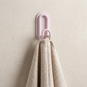 Robuster und minimalistischer selbstklebender Wandhaken - Haken - Rosa - Voldeva