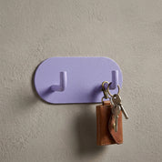 Robuster und minimalistischer selbstklebender Wandhaken - Haken - Lila - Voldeva