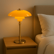 Skandinavische Design LED Tischlampe Modernes Lichtobjekt - Tischlampen - Gold - Voldeva