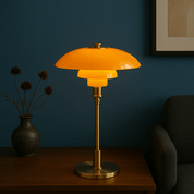 Skandinavische Design LED Tischlampe Modernes Lichtobjekt - Tischlampen - Gold - Voldeva