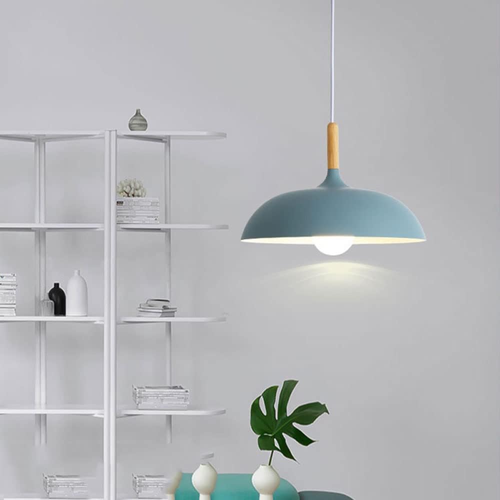 Skandinavische Pendelleuchte für Wohnzimmer und Küche - Pendelleuchte - Blau - Voldeva