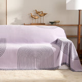Sofa-Überwurf Mit Modernem Geometrischem Muster