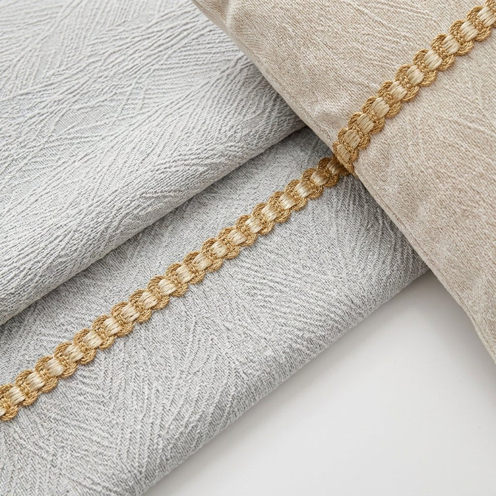 Sofaschutz und Textil - Set für das Wohnzimmer - Sofaschutz - Grau - Voldeva