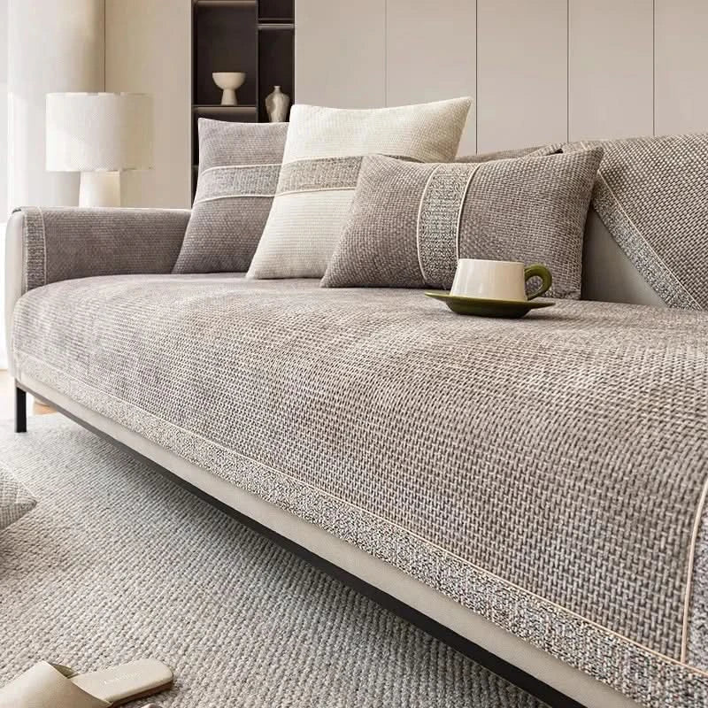 Sofaschutz und Textil - Set für das Wohnzimmer - Sofaschutz - Voldeva