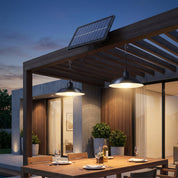 Solar - Deckenleuchte Doppelkopf mit Fernbedienung - Solarleuchten - Voldeva