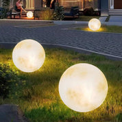 Gartenlampe in Mondform für stimmungsvolle Außenbereiche - Gartenlampe - Kabelgebunden - Voldeva