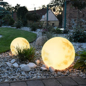 Gartenlampe in Mondform für stimmungsvolle Außenbereiche - Gartenlampe - Kabelgebunden - Voldeva