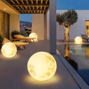 Gartenlampe in Mondform für stimmungsvolle Außenbereiche - Gartenlampe - Kabelgebunden - Voldeva