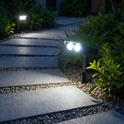 Solar LED - Erdspieß Strahler für Garten und Wege - Gartenbeleuchtung - RGB - Voldeva
