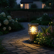 Solar - Pollerleuchte für den Gartenweg - Landscape Pathway Lighting - Bronze - Voldeva