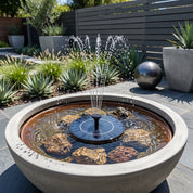 Solar Schwimmende Wasserpumpe mit Springbrunnenfunktion - Solarbetriebene Wasserpumpe - Voldeva