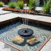Solar Schwimmende Wasserpumpe mit Springbrunnenfunktion - Solarbetriebene Wasserpumpe - Voldeva