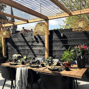 Solarbetriebene geflochtene Rattan - Pendelleuchte - Pendelleuchte - Rattan - Voldeva
