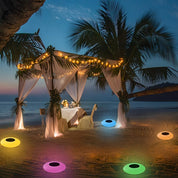 Solarbetriebene RGB - LED - Gartenleuchte - Gartenleuchte - Voldeva