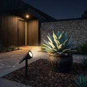 Solarbetriebener LED Gartenspießstrahler - LED - Dekorationslichter - Kaltweiß - Voldeva