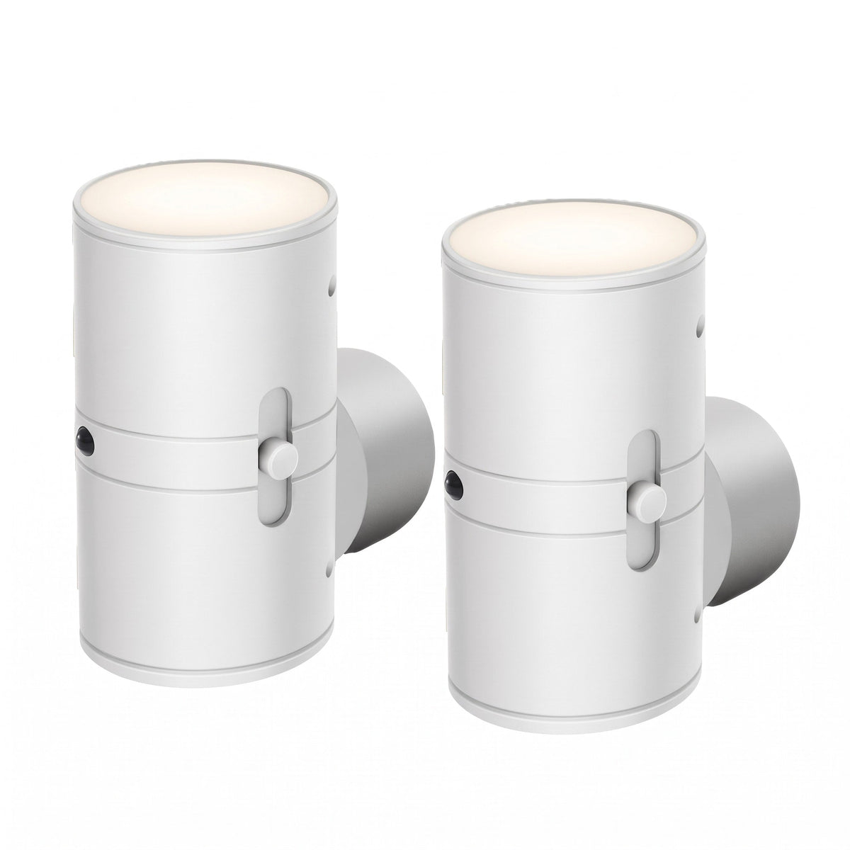 Steckdosen Wandleuchte mit Dämmerungssensor und Lichtdimmer - Night Lights & Ambient Lighting - Weiß - Voldeva