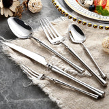 Steelio – 24-teiliges elegantes Edelstahl-Besteckset