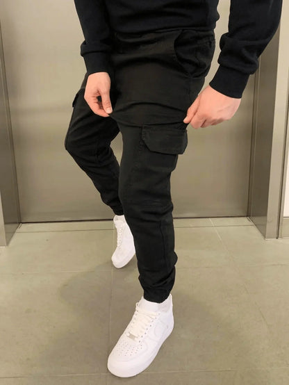 Stefano - Bio - Baumwolle Stretch - Cargohose - Voldeva