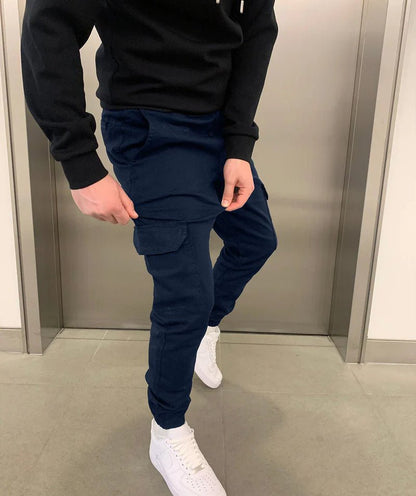 Stefano - Bio - Baumwolle Stretch - Cargohose - Voldeva