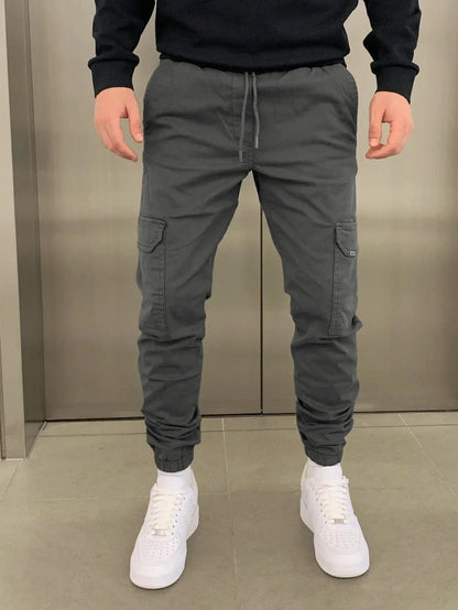 Stefano - Bio - Baumwolle Stretch - Cargohose - Voldeva
