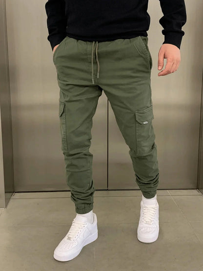 Stefano - Bio - Baumwolle Stretch - Cargohose - Voldeva