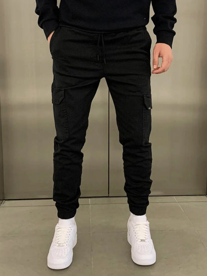 Stefano - Bio - Baumwolle Stretch - Cargohose - Voldeva