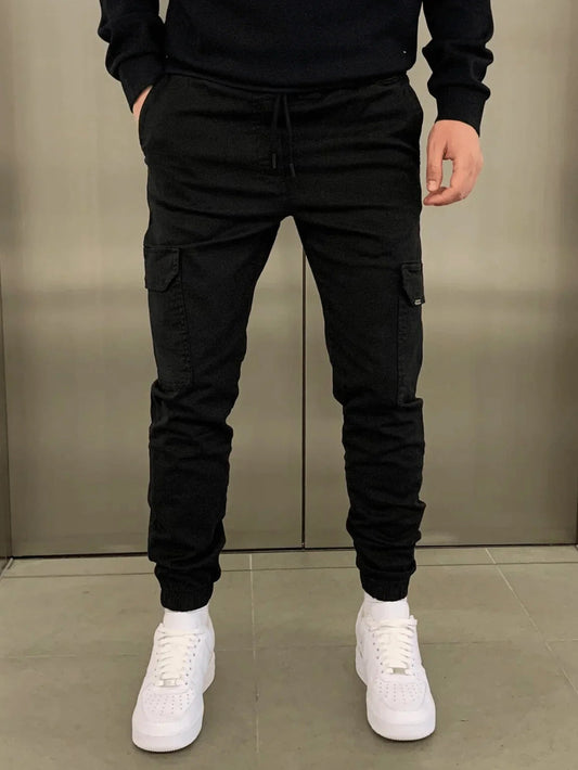 Stefano - Bio - Baumwolle Stretch - Cargohose - Voldeva