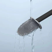 Toilettenbürste Mit Flexiblem Kopf Für Hygienische Reinigung - Toilettenbürste - Schwarz - Voldeva