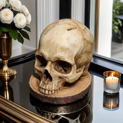 Totenkopf Messerblock Küche Gothic Deko - Küchenutensilien - Voldeva