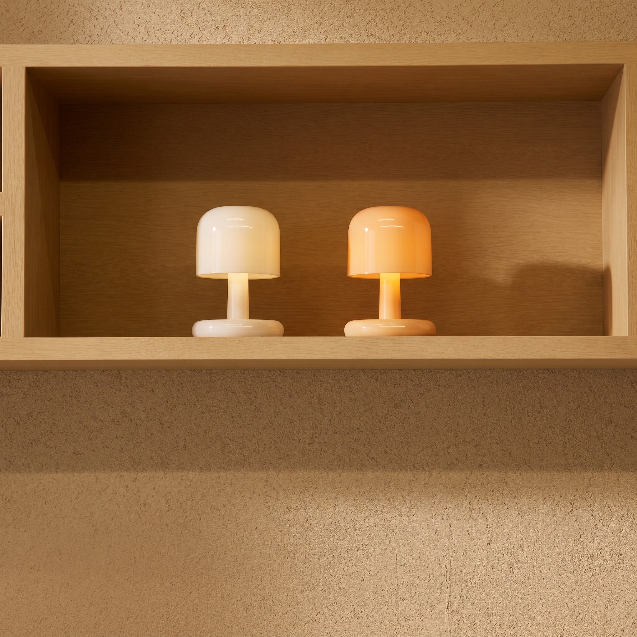 Tragbar Kompakte LED Tischlampe im Pilzdesign - Table Lamps - Voldeva