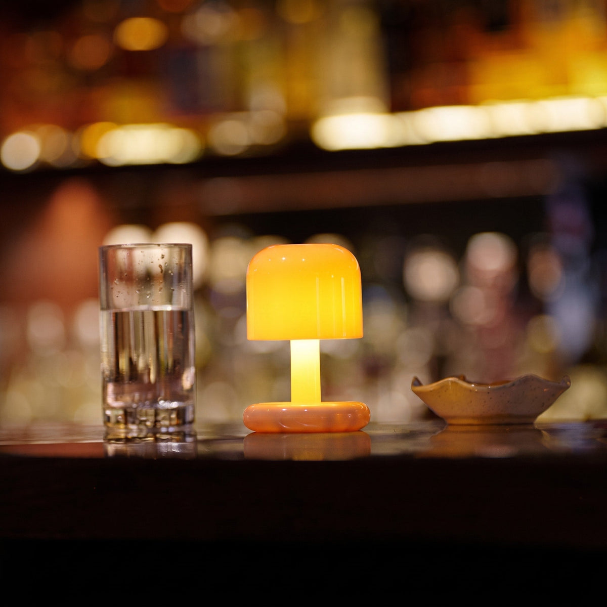 Tragbar Kompakte LED Tischlampe im Pilzdesign - Table Lamps - Voldeva