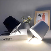 Tragbare LED Tischleuchte Weinflaschen Aufsatz Design - Tischlampen - Rosa - Voldeva