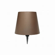 Tragbare LED Tischleuchte Weinflaschen Aufsatz Design - Tischlampen - Braun - Voldeva