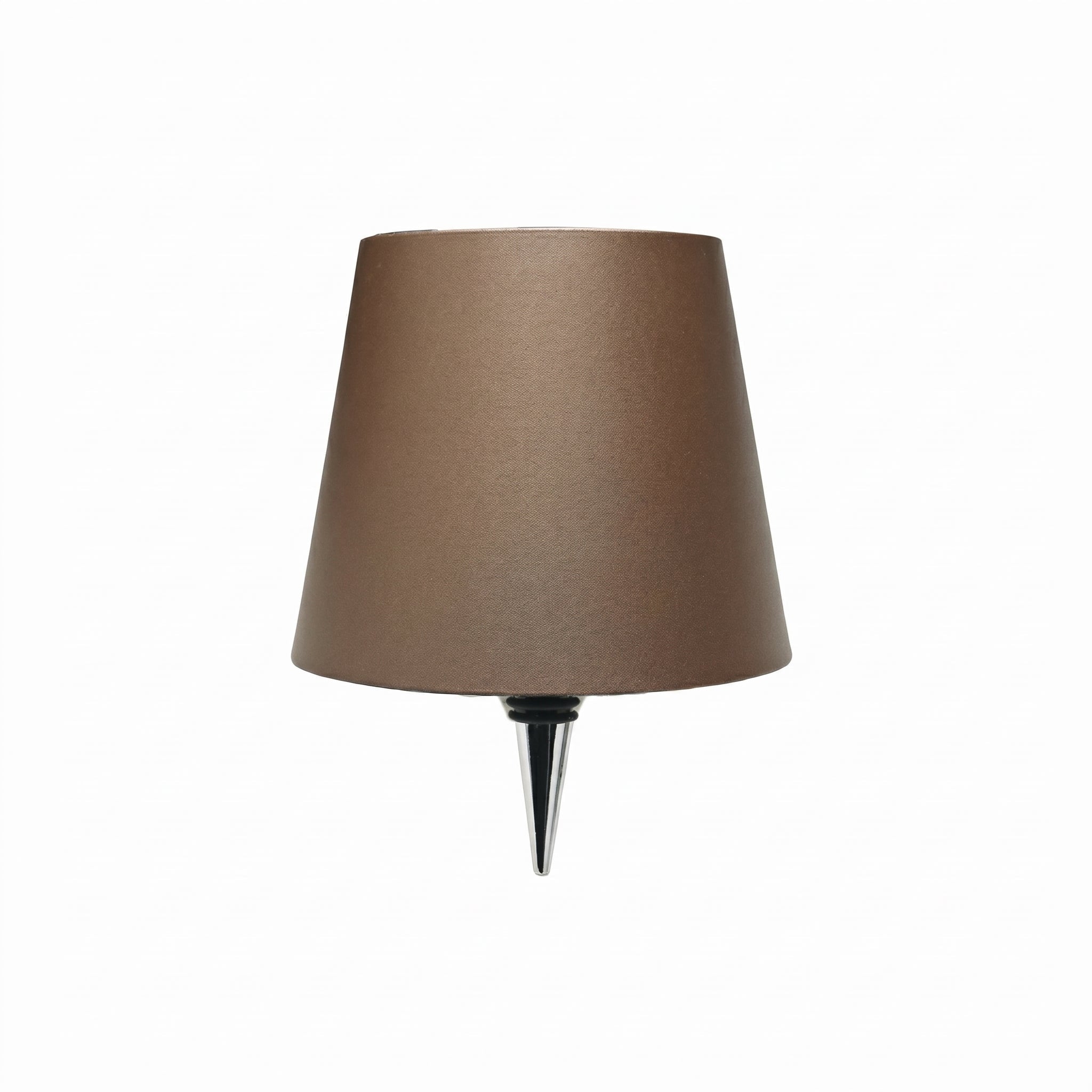 Tragbare LED Tischleuchte Weinflaschen Aufsatz Design - Tischlampen - Braun - Voldeva