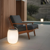 Tragbare solarbetriebene Laterne - LED - Laterne - 18x18x27 cm - Voldeva