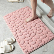Ultraweiche Badematte mit schnelltrocknender Saugkraft - Duschmatten - Rosa - Voldeva