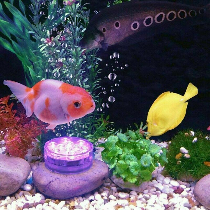 Unterwasser Pool LED Leuchte mit Fernbedienung - LED - Dekorationslichter - 1 STK + 1 Fernbedienung - Voldeva