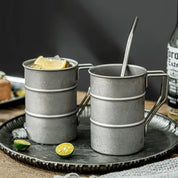 Vintage Becher Mit Robustem Griff - Becher - Voldeva
