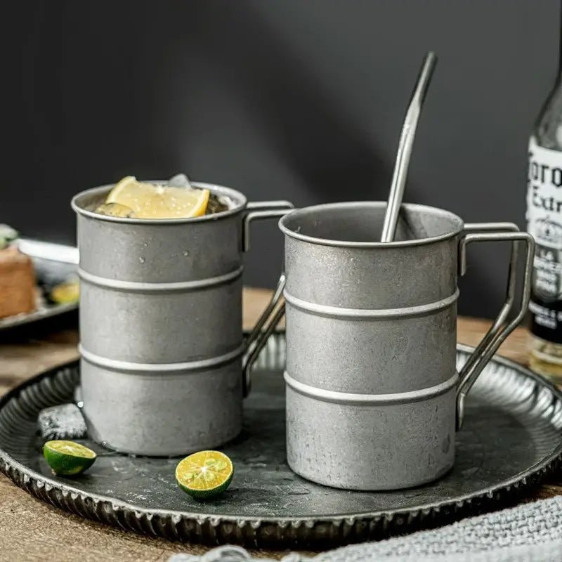 Vintage Becher Mit Robustem Griff - Becher - Voldeva