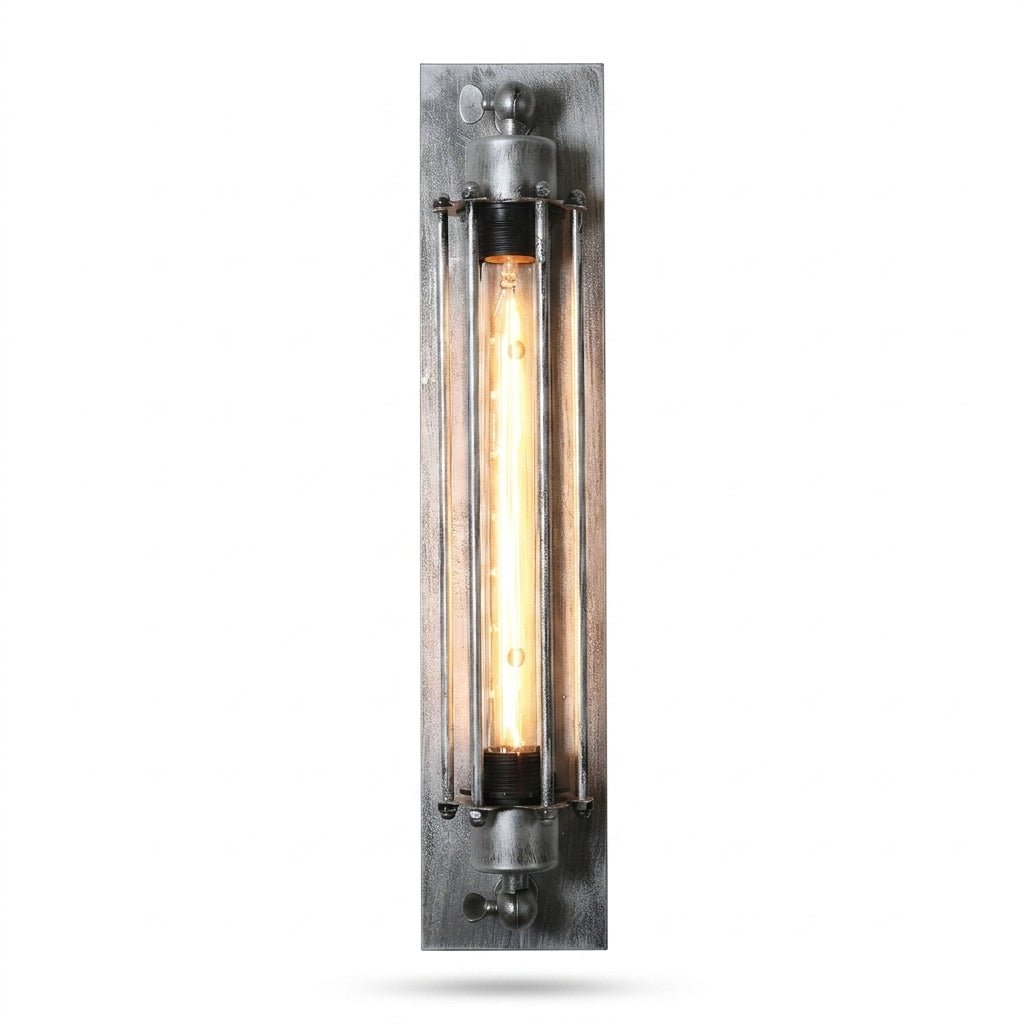 Vintage LED Wandleuchte im Retrostil - LED - Dekorationslichter - Silber - Voldeva