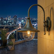 Vintage - Wandleuchte im Glockenform - Design - LED - Dekorationslichter - Bronze - Voldeva