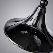 Vintage - Wandleuchte im Glockenform - Design - LED - Dekorationslichter - Schwarz - Voldeva
