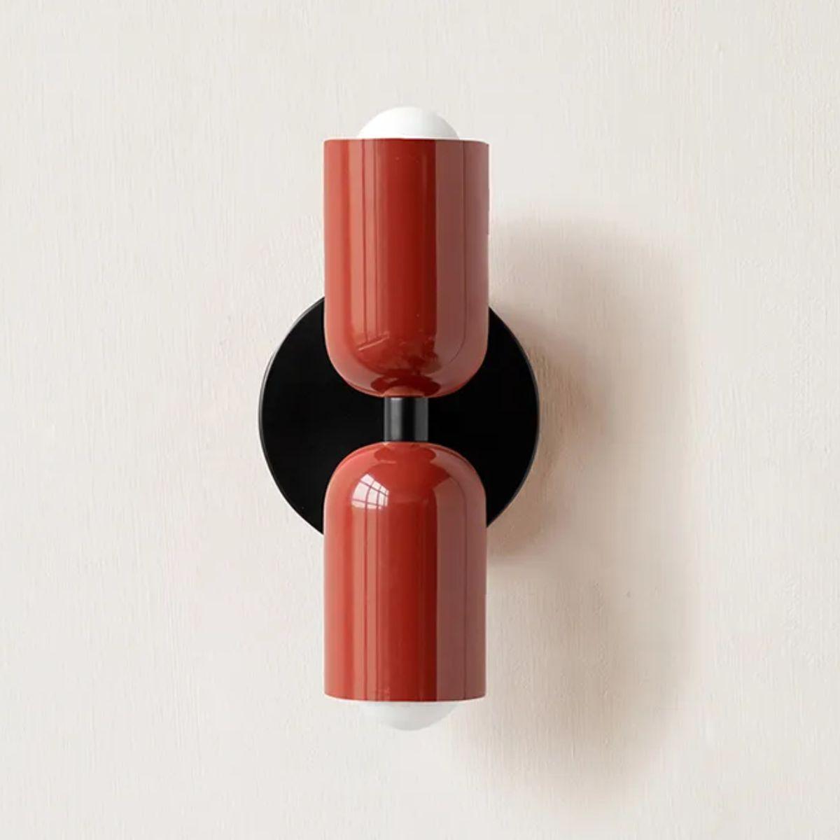 Virelle - Doppel - Wandleuchte aus farbigem Glas für Wohnzimmer - Wandleuchte - Voldeva
