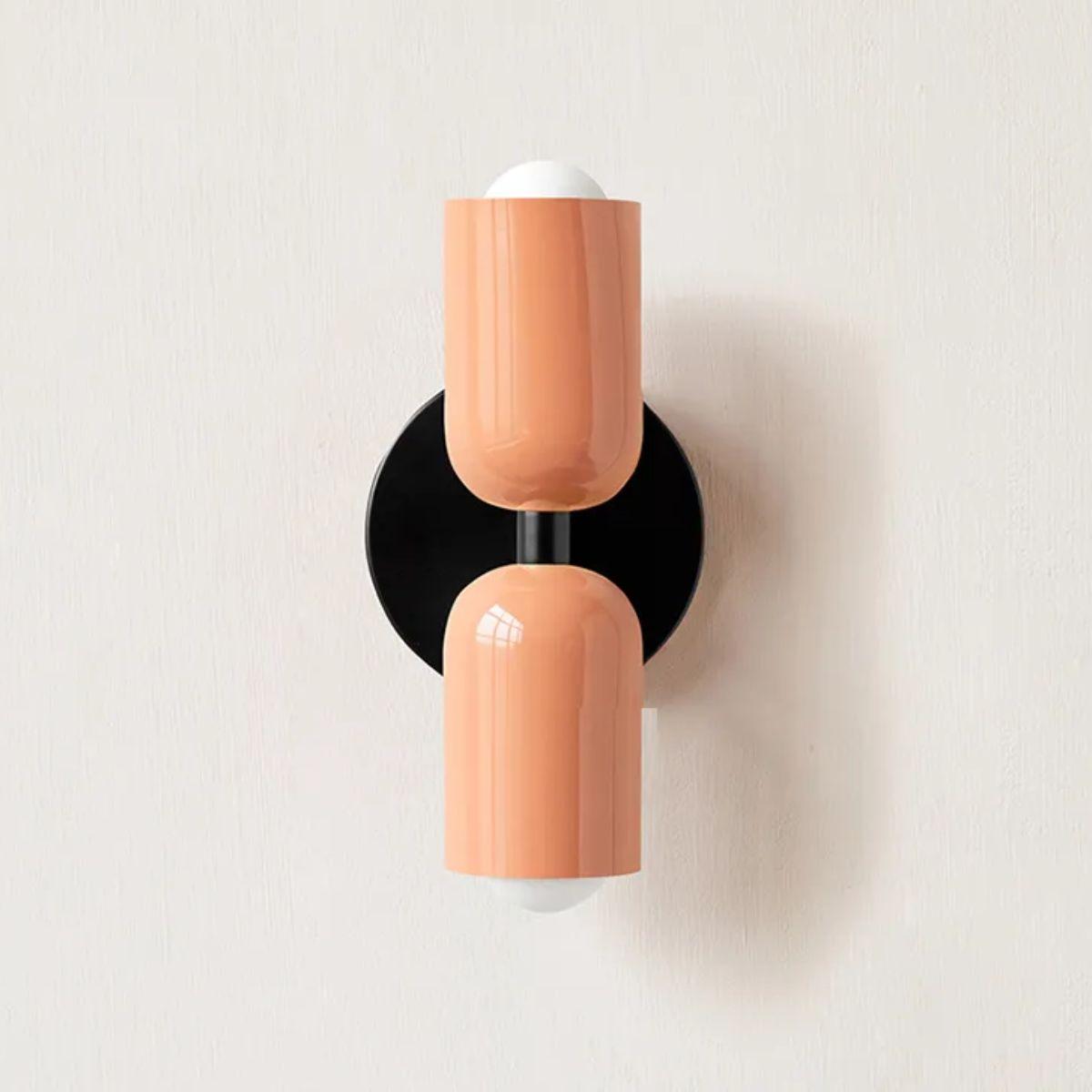 Virelle - Doppel - Wandleuchte aus farbigem Glas für Wohnzimmer - Wandleuchte - Voldeva
